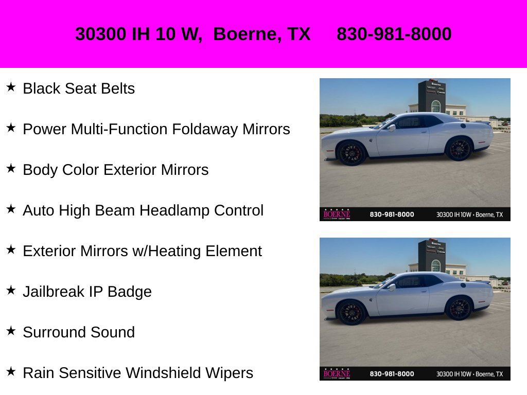 Used 2023 Dodge Challenger SRT Hellcat RWD image 19