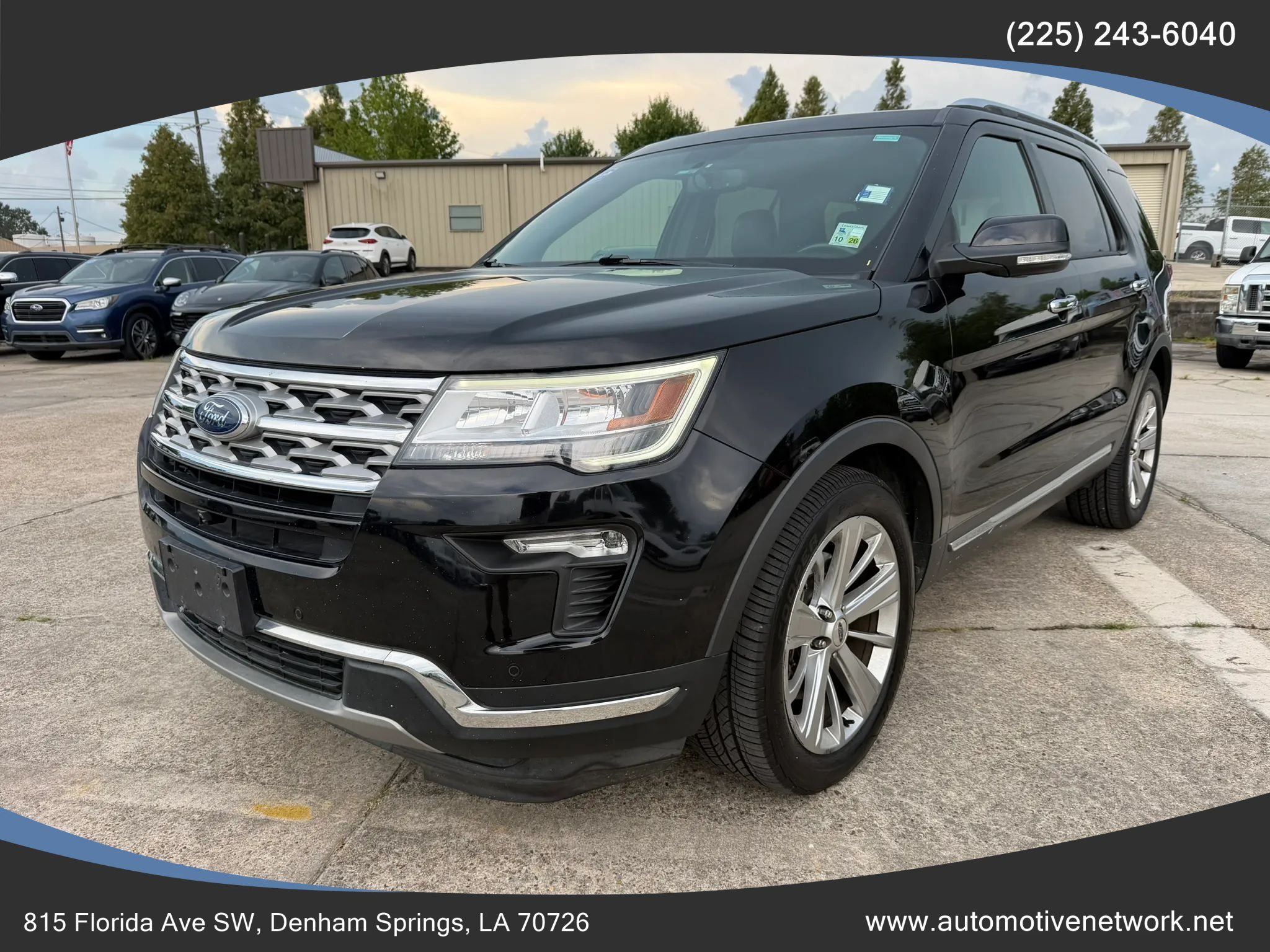Used 2019 Ford Explorer Limited w/ Class III Trailer Tow Package FWD image 1
