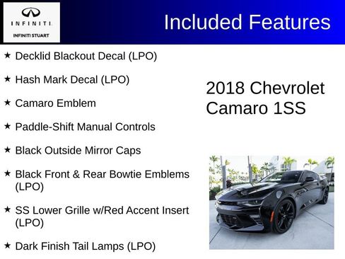 Used 2018 Chevrolet Camaro SS w/ Redline Edition RWD image 3