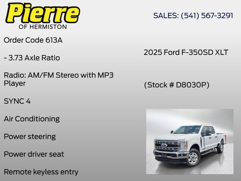 Certified 2025 Ford F350 XLT w/ FX4 Off-Road Package AWD/4WD image 12