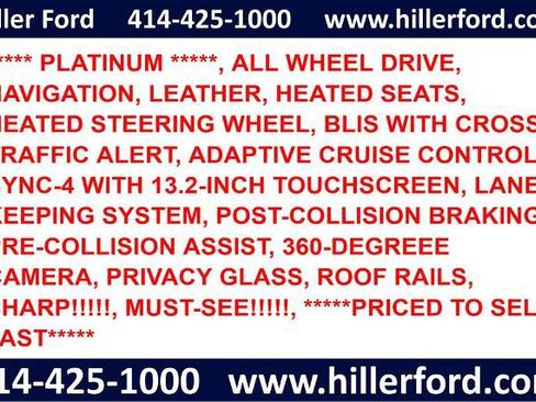 Certified 2024 Ford Escape Platinum AWD/4WD image 2