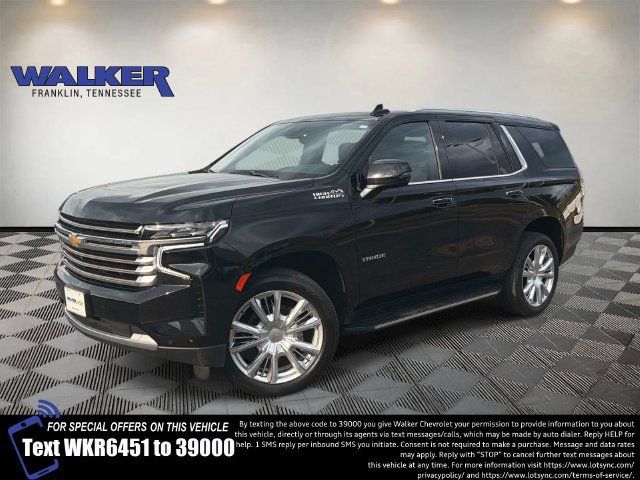 Used 2023 Chevrolet Tahoe High Country w/ Max Trailering Package AWD/4WD image 1