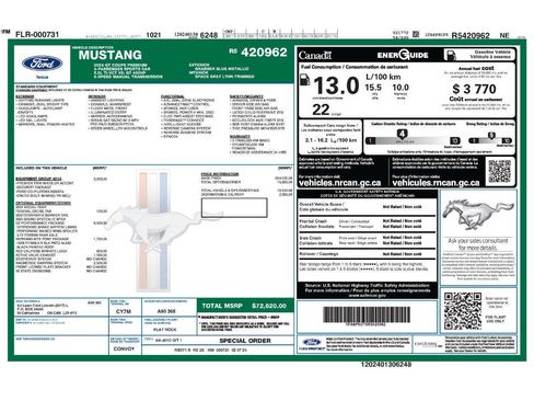 Used 2024 Ford Mustang GT Premium w/ GT Performance Package image 2