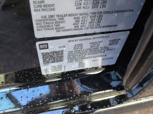 New 2026 Chevrolet Silverado 1500 Custom w/ Turbomax Blackout Package image 33