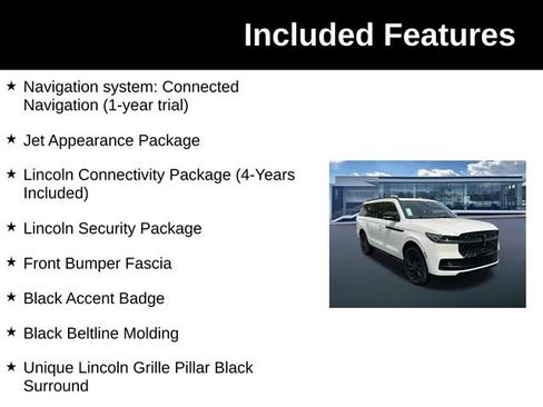 New 2026 Lincoln Navigator L Reserve w/ Jet Appearance Package image 6