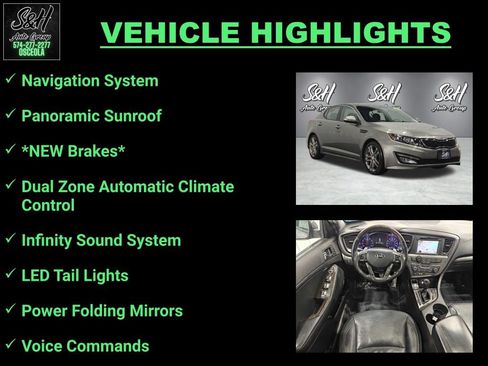 Used 2013 Kia Optima SX w/ Limited Pkg FWD image 3