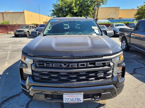 Used 2024 Chevrolet Silverado 1500 Custom w/ LPO, Dark Essentials Package RWD image 2