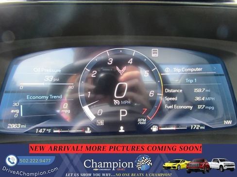 Used 2023 Chevrolet Corvette Stingray Premium Conv w/ Z51 Performance Package RWD image 7