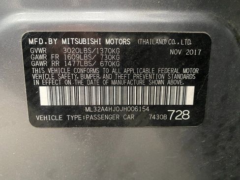 Used 2018 Mitsubishi Mirage SE image 28