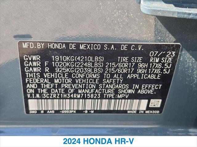 Certified 2024 Honda HR-V LX image 25