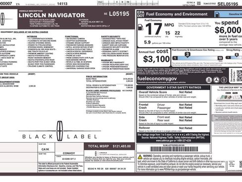 Used 2025 Lincoln Navigator Black Label AWD/4WD image 28
