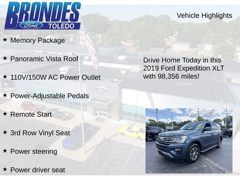 Used 2019 Ford Expedition XLT w/ Equipment Group 202A AWD/4WD image 27