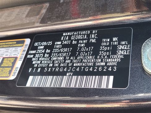 New 2026 Kia Sorento LX image 29