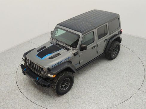 Used 2023 Jeep Wrangler Unlimited Rubicon 4xe w/ Steel Bumper Group AWD/4WD image 22