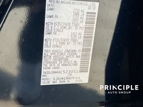 Used 2019 INFINITI QX60 Luxe w/ Sensory Package FWD image 36