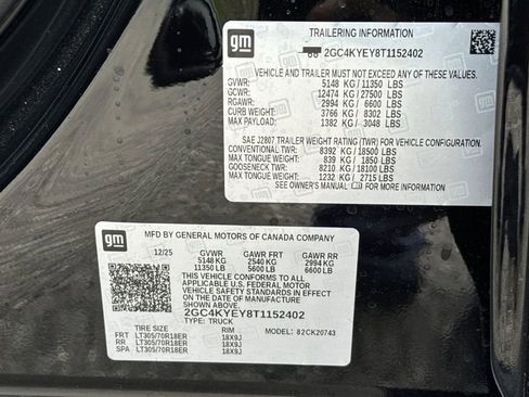 New 2026 Chevrolet Silverado 2500 ZR2 w/ LPO, Dark Essentials Package AWD/4WD image 27