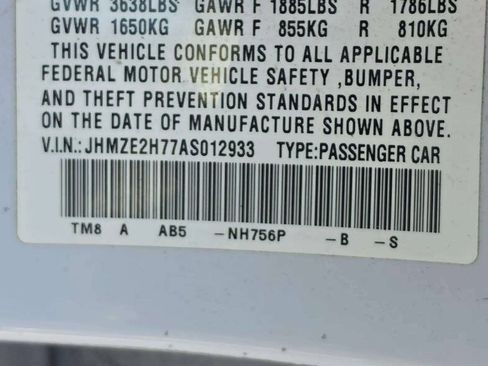 Used 2010 Honda Insight EX image 10