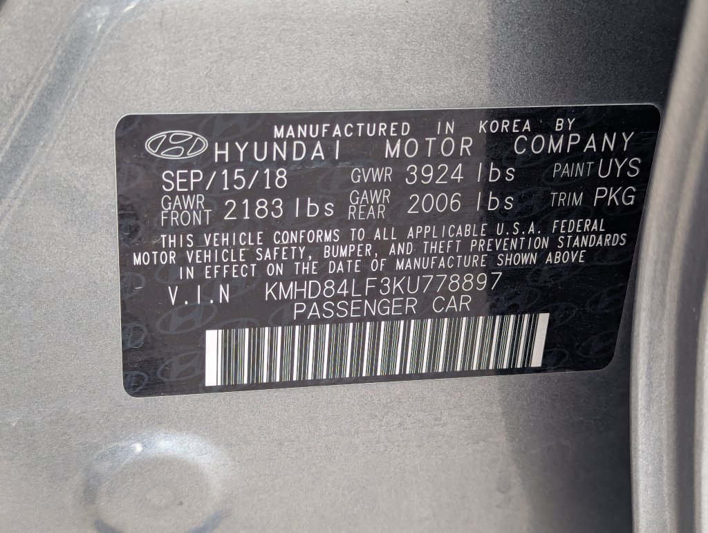 Used 2019 Hyundai Elantra Value Edition FWD image 36