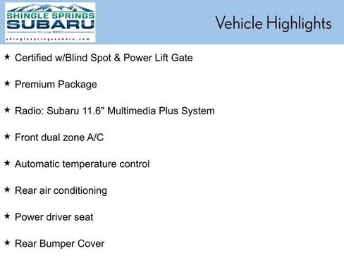 Certified 2025 Subaru Ascent Premium AWD/4WD image 46