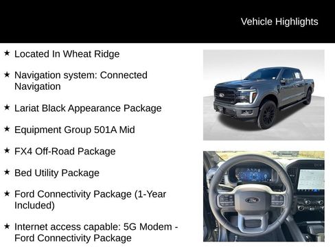 Used 2026 Ford F150 Lariat w/ Equipment Group 501A Mid AWD/4WD image 10