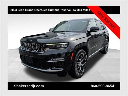 Certified 2023 Jeep Grand Cherokee Summit AWD/4WD image 1