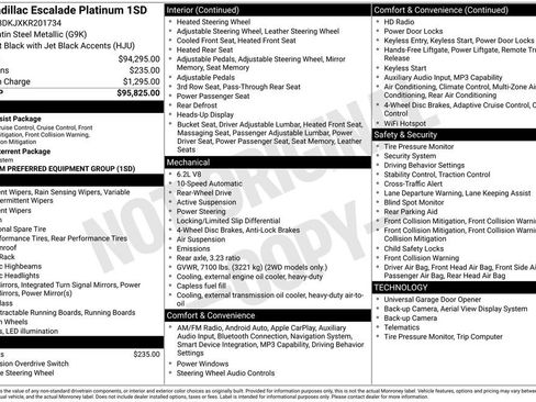 Used 2019 Cadillac Escalade Platinum image 6