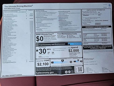 New 2026 BMW M440i Coupe image 17