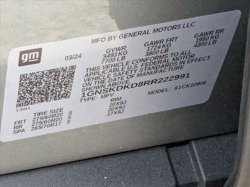 Used 2024 Chevrolet Suburban Z71 w/ Z71 Off-Road Package image 27