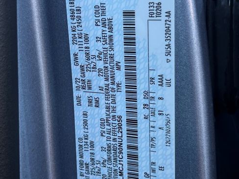 Certified 2022 Lincoln Corsair FWD image 24