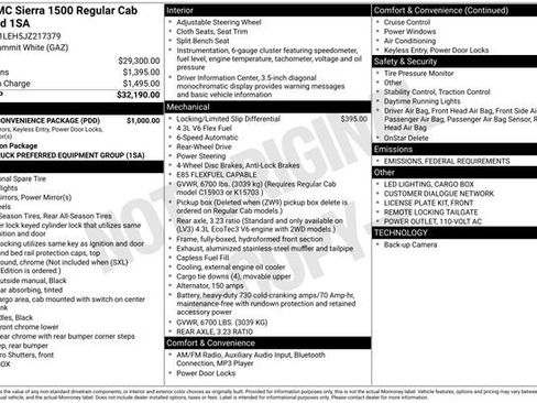 Used 2018 GMC Sierra 1500 2WD Regular Cab w/ Sierra Convenience Package image 7