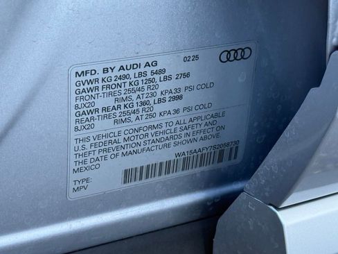Used 2025 Audi Q5 2.0T Premium Plus w/ Premium Plus Package AWD/4WD image 76