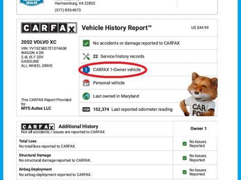 Used 2002 Volvo V70 AWD image 19