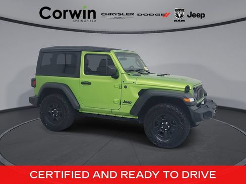 Certified 2025 Jeep Wrangler Sport AWD/4WD image 1