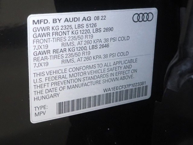 Used 2023 Audi Q3 2.0T Premium Plus w/ Premium Plus Package AWD/4WD image 70