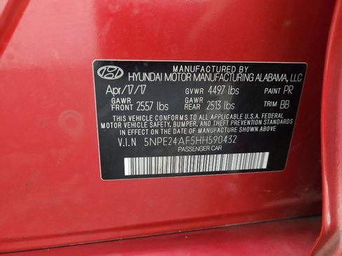 Used 2017 Hyundai Sonata SE FWD image 33