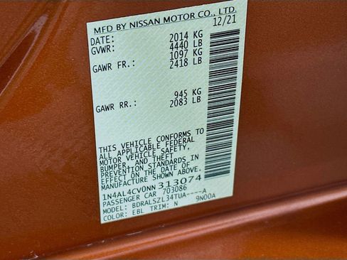 Used 2022 Nissan Altima 2.0 SR image 31