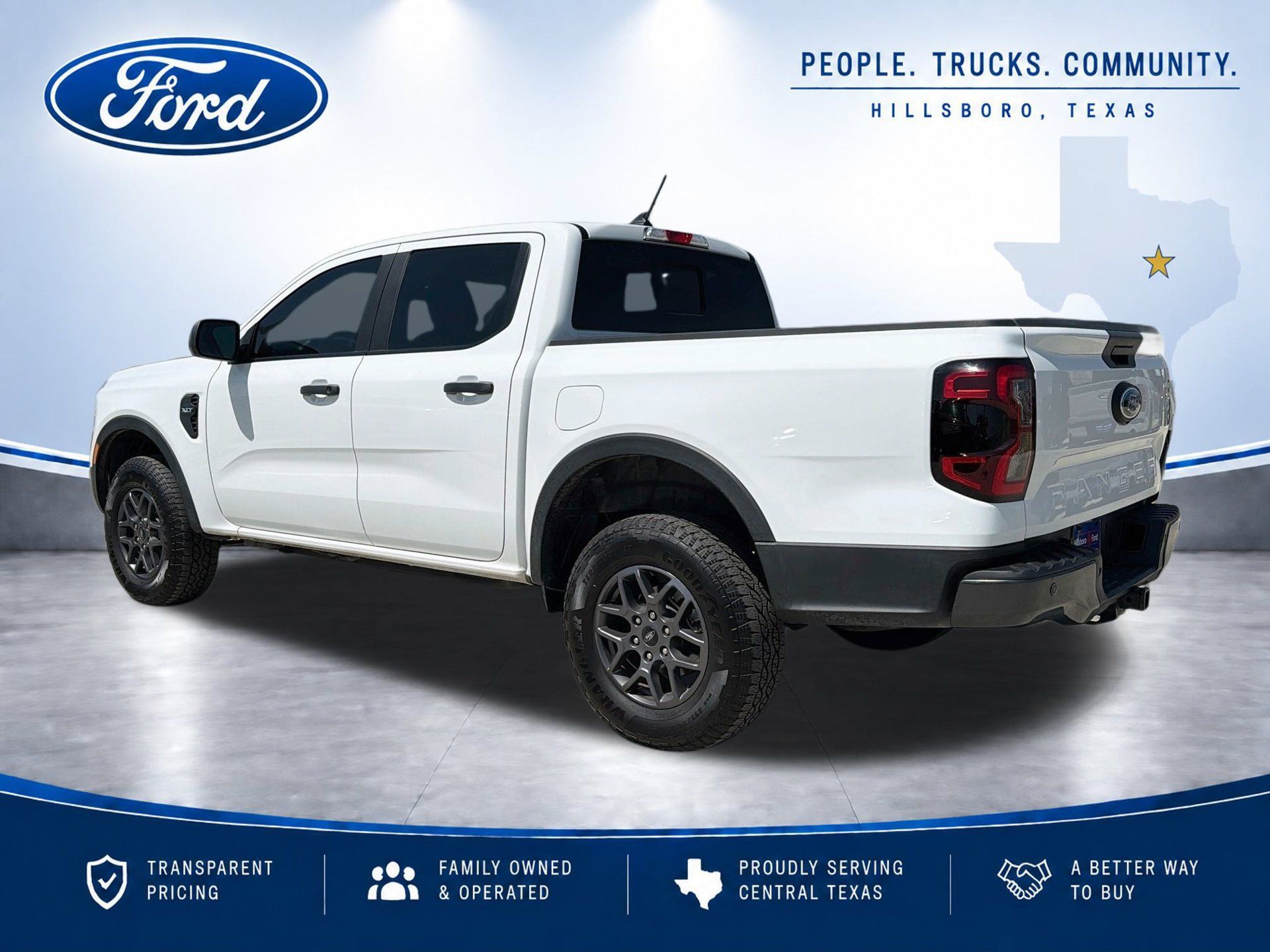 Used 2025 Ford Ranger XLT w/ Trailer Tow Package RWD image 8