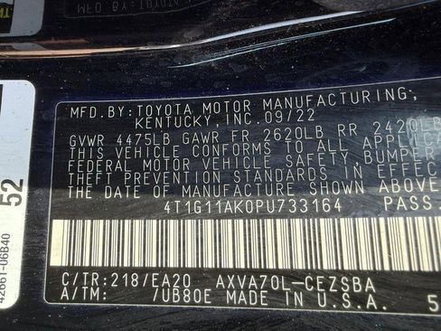 Certified 2023 Toyota Camry SE image 22