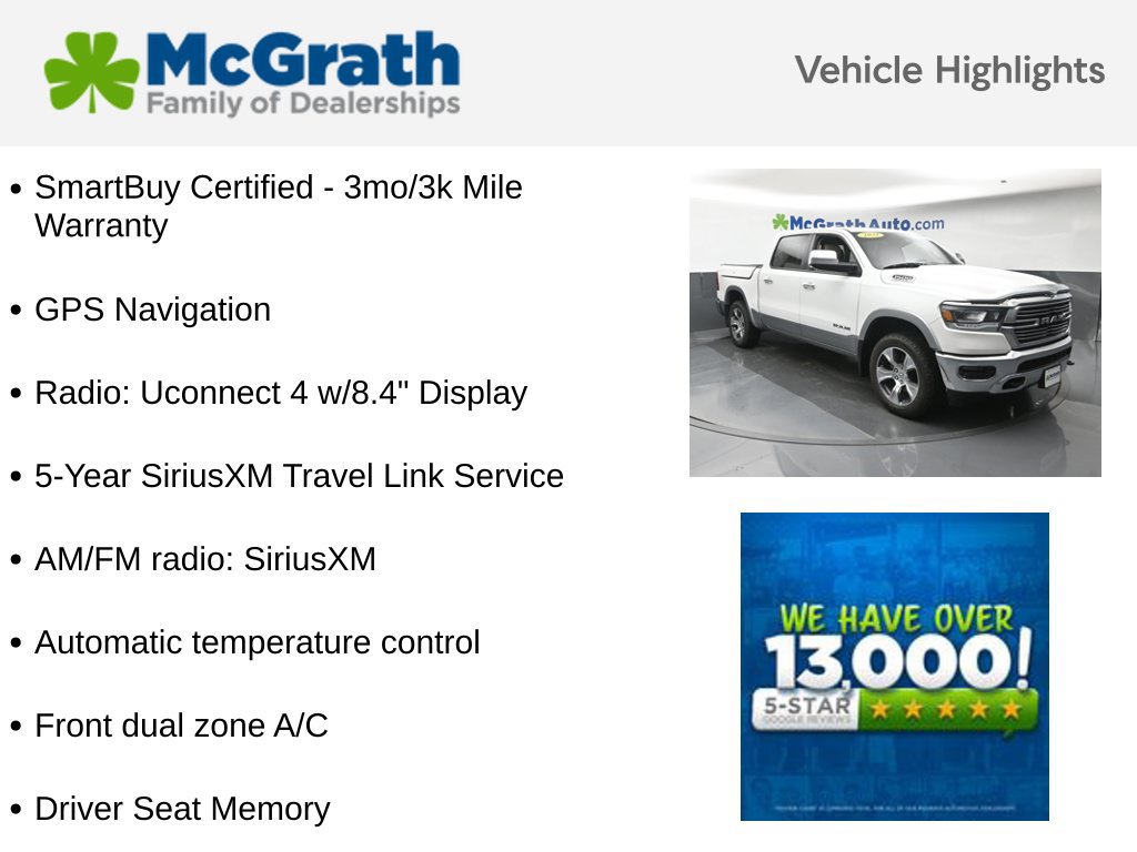 Used 2021 RAM 1500 Laramie w/ Trailer Tow Group AWD/4WD image 6