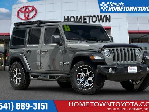 Used 2021 Jeep Wrangler Unlimited Sport AWD/4WD image 1