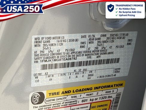 New 2026 Ford Expedition Max Platinum w/ Stealth Performance Package AWD/4WD image 26