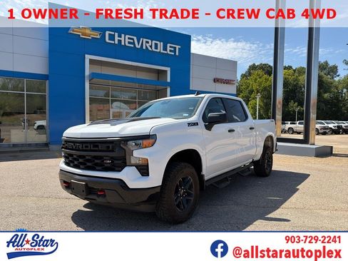 Used 2024 Chevrolet Silverado 1500 Custom Trail Boss w/ LPO, Dark Essentials Package AWD/4WD image 1