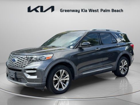 Used 2020 Ford Explorer Platinum w/ Premium Technology Package AWD/4WD image 3