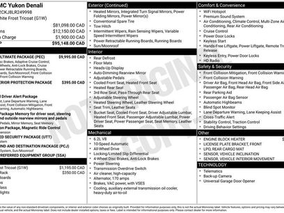 Used 2020 GMC Yukon Denali w/ Denali Ultimate Package