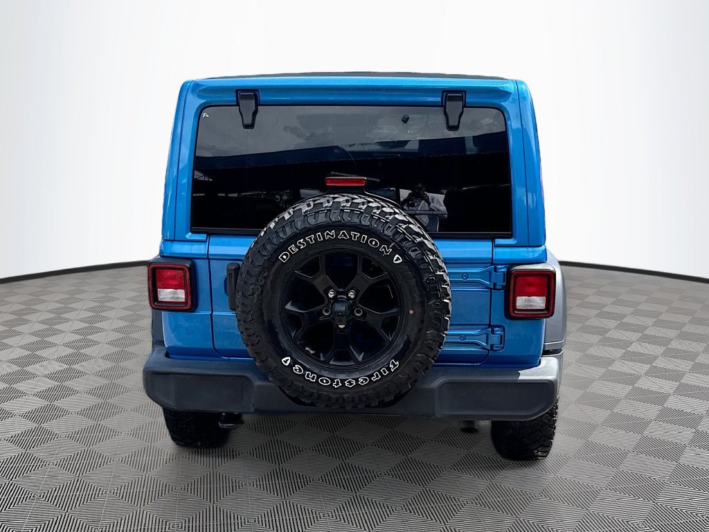 Certified 2022 Jeep Wrangler Unlimited Sport AWD/4WD image 7