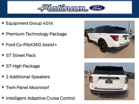 Used 2022 Ford Explorer ST w/ Equipment Group 401A AWD/4WD image 22