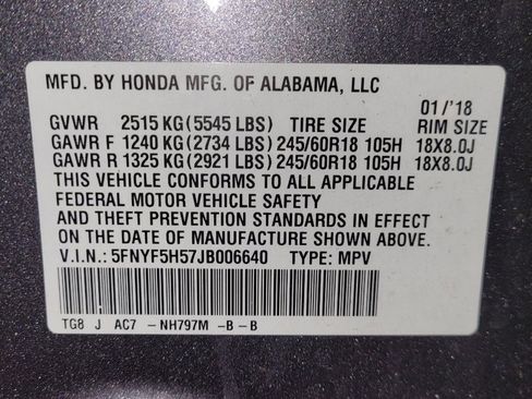 Used 2018 Honda Pilot EX-L image 33