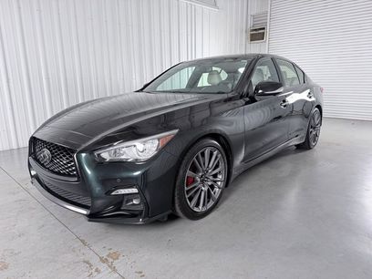 Used 2023 INFINITI Q50 Red Sport 400 w/ Black Opal Edition