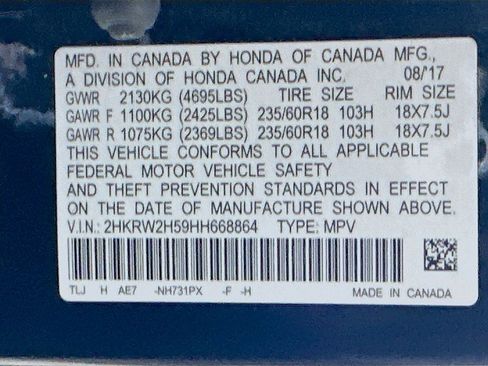 Used 2017 Honda CR-V EX image 33