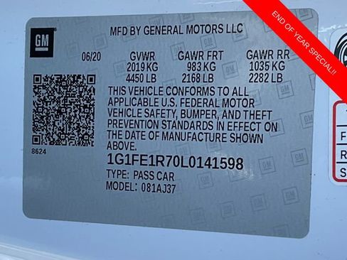 Used 2020 Chevrolet Camaro SS image 17